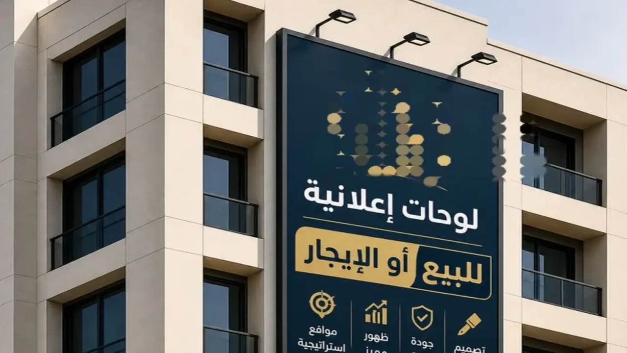 اشتراطات جديدة للوحات الإعلانية على المنازل والمباني العقارية تحدد المساحة والمدة المطلوبة